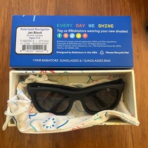 Babiators Jet Black Navigator Sunglasses